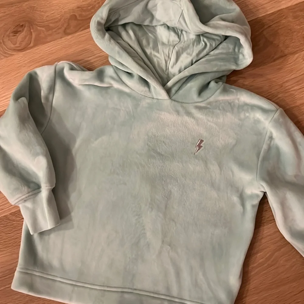 Gap Kids Plush Hoodie Sweatshirt Sz 4/5 XS